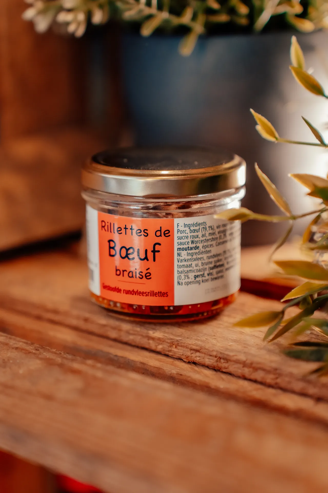 Rillettes de boeuf braisé