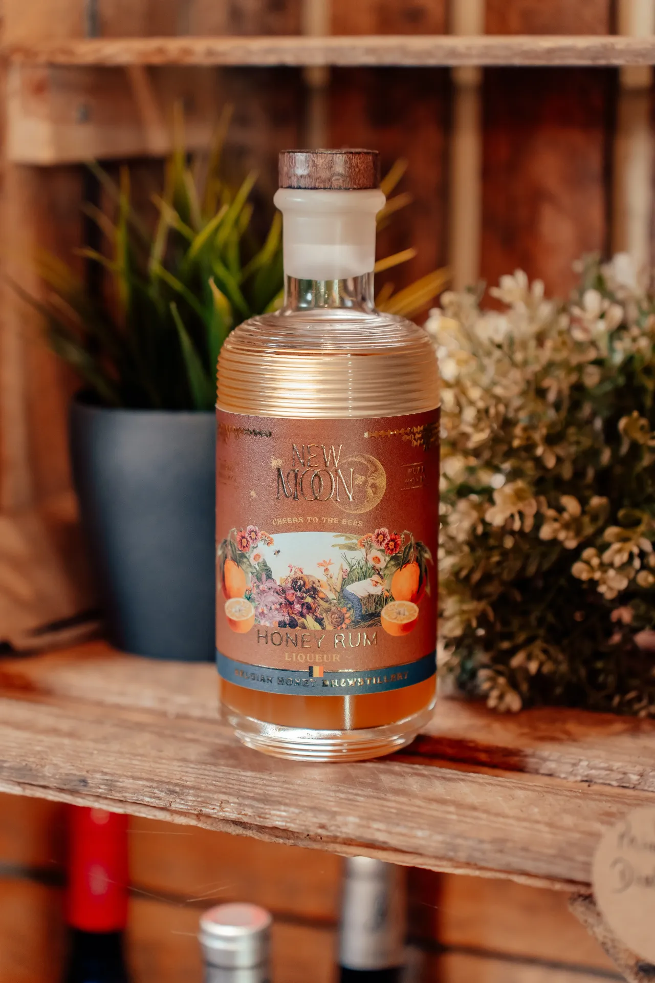 Liqueur de rhum au miel