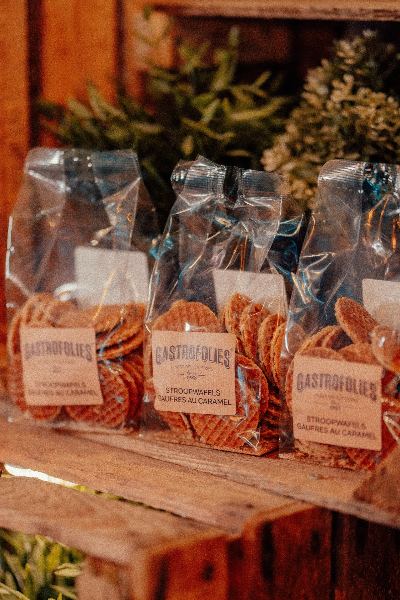 Gaufres au caramel